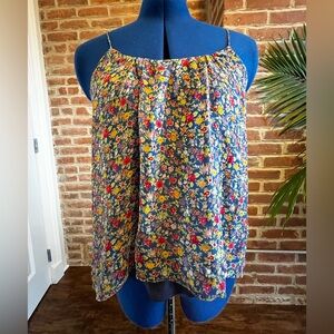 Like new! Mason 100% Silk Floral Tank